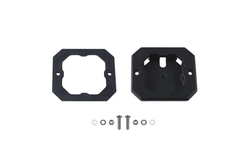 Diode Dynamics Stage Series Rock Light Flush Mount Adapter Kit (one) - Side View