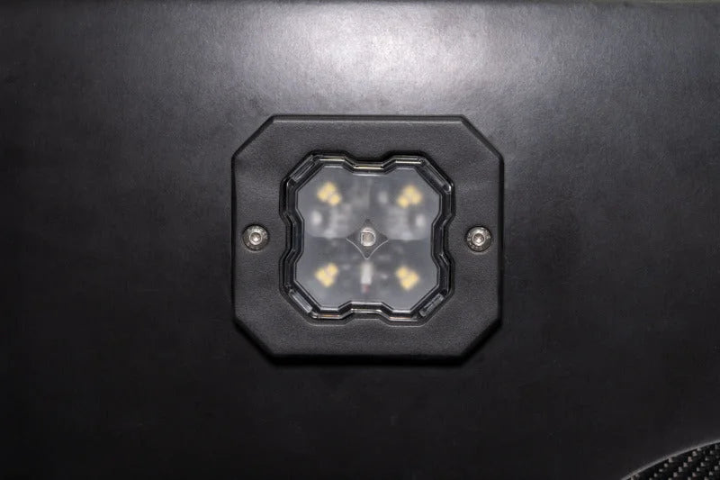 Diode Dynamics Stage Series Rock Light Flush Mount Adapter Kit (one) - Back View