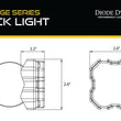 Load image into Gallery viewer, Diode Dynamics Stage Series Rock Light Tube Mount Adapter Kit (one) - Back View