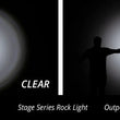 Load image into Gallery viewer, Diode Dynamics Stage Series Rock Lights - Amber Clear Lens - Side View