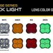 Load image into Gallery viewer, Diode Dynamics Stage Series Rock Lights - Blue Clear Lens - Back View
