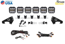 Load image into Gallery viewer, Diode Dynamics Stage Series Roof Bracket Kit for 2020-Present Polaris RZR - Side View