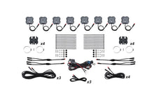 Load image into Gallery viewer, Diode Dynamics Stage Series SXS Rock Light Installer Kit - RGBW M8 (8-pack) - Main Product View