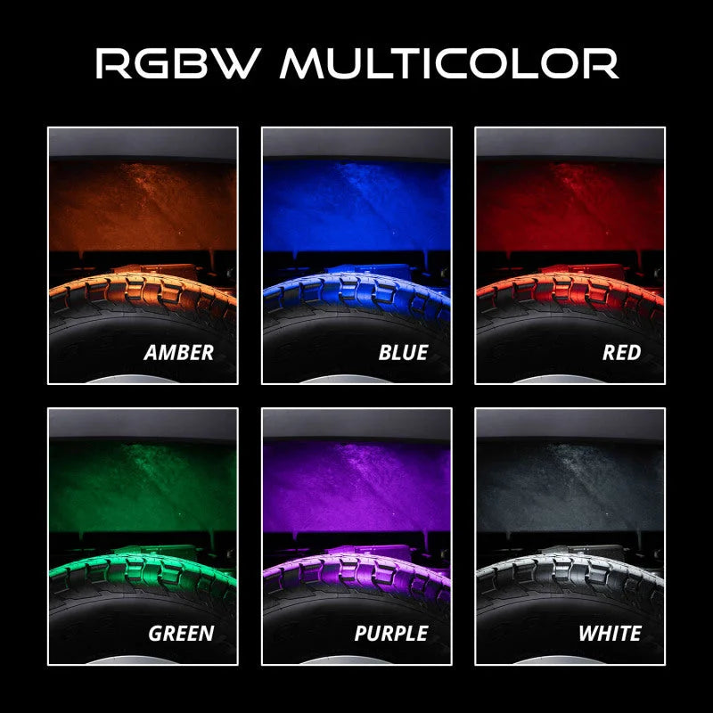 Diode Dynamics Stage Series SXS Rock Light Installer Kit - RGBW M8 w/Controller (4-pack) - Additional View 6