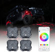 Load image into Gallery viewer, Diode Dynamics Stage Series SXS Rock Light Installer Kit - RGBW M8 w/Controller (4-pack) - Additional View 9