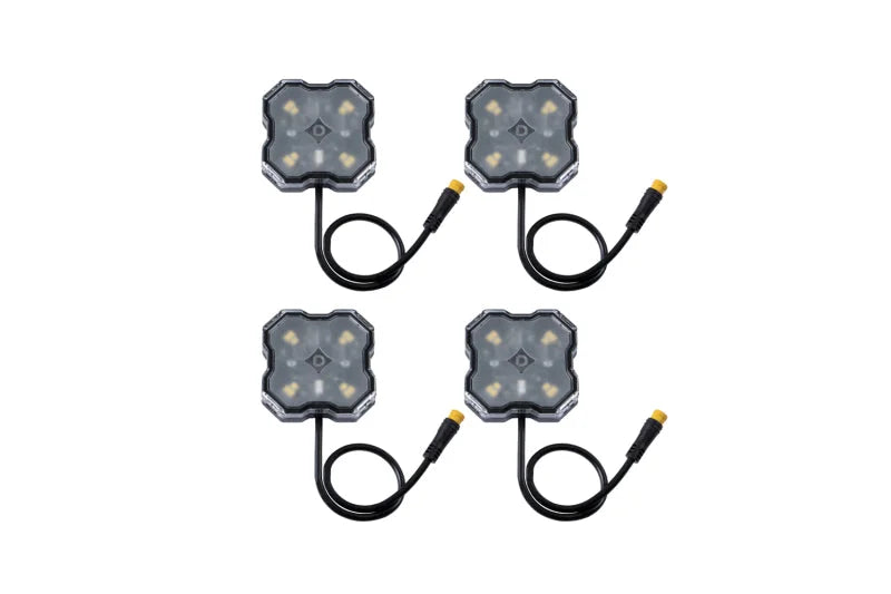 Diode Dynamics Stage Series SXS Rock Light Installer Kit - RGBW M8 w/Controller (4-pack) - Additional View 10