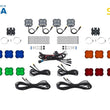 Load image into Gallery viewer, Diode Dynamics Stage Series SXS Rock Light Installer Kit - RGBW M8 w/Controller (4-pack) - Additional View 14