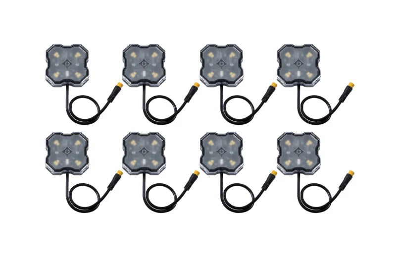 Diode Dynamics Stage Series SXS Rock Light Installer Kit - RGBW M8 w/Controller (8-pack) - Additional View 13