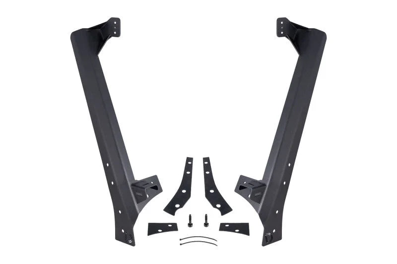 Diode Dynamics Stage Series Windshield Bracket Kit for 07-18 Jeep JK Wrangler (No Lights) - Main Product View