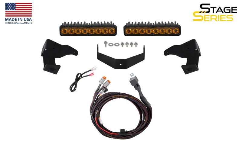 Diode Dynamics Stealth Lightbar SS10 MAX White Combo fits 2024-2026 Toyota Tacoma LIMITED - Additional View 6