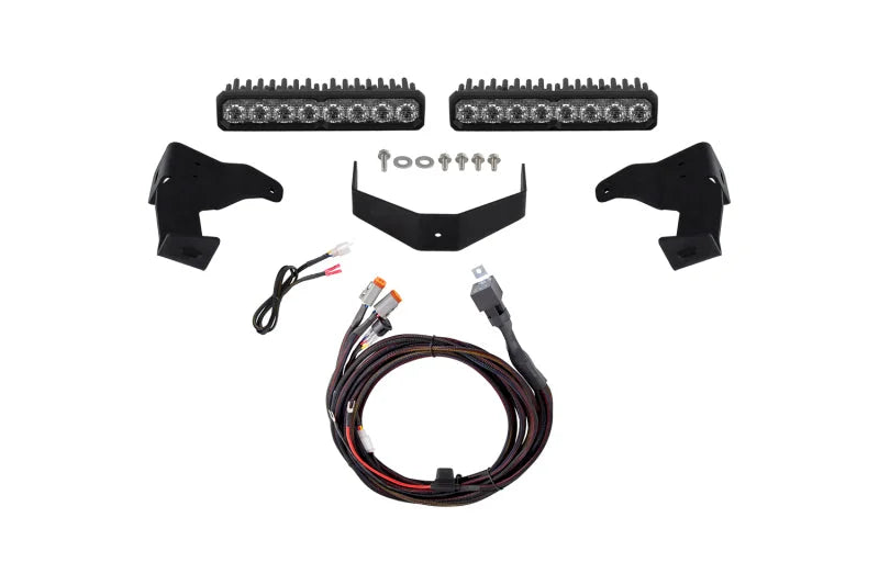 Diode Dynamics Stealth Lightbar SS10 Pro White Combo 6000K fits 2024-2026 Toyota Tacoma / 2024-2026 Toyota Tacoma LIMITED - Main Product Vi...