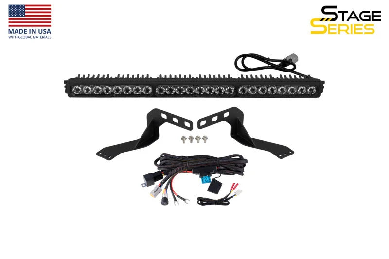 Diode Dynamics Stealth SS30 Sport White Combo ABL fits 2014-2021 Toyota Tundra 1794 Edition / 2021 Toyota Tundra Nightshad...