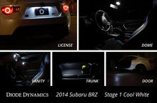 Load image into Gallery viewer, Diode Dynamics Subaru BRZ Interior Kit Stage 1 - Cool - White - Side View