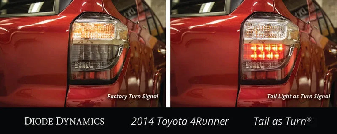 Diode Dynamics 14-21 Toyota 4Runner Tail as Turn Module +Backup Module (USDM) Module Only - Side View