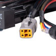 Load image into Gallery viewer, Diode Dynamics Ultra Heavy Duty Single Output 4-Pin Wiring Harness - Side View
