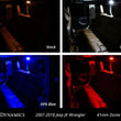 Load image into Gallery viewer, Diode Dynamics Wrangler JK 4dr Interior Kit Stage 2 - Blue - Side View