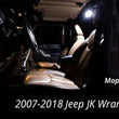 Load image into Gallery viewer, Diode Dynamics Wrangler JK 4dr Interior Kit Stage 2 - Blue - Installation View