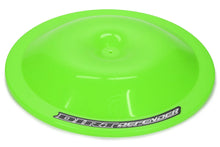 Load image into Gallery viewer, Dirt Defender Racing Products Air Cleaner Top 14in Neon Green 5004NG