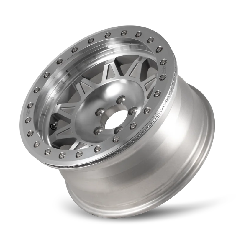 Dirty Life 9302 Roadkill Race 14x7 / 4x156 BP / 13mm Offset / 131.1mm Hub Machined Wheel - Beadlock - Side View