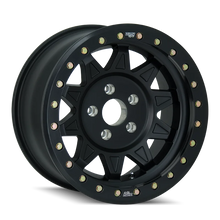 Load image into Gallery viewer, Dirty Life 9302 Roadkill Race 17x9/6x139.7 BP/-14mm Offset/106mm Hub Matte Black Wheel - Beadlock - Side View