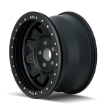 Load image into Gallery viewer, Dirty Life 9302 Roadkill Race 17x9/6x139.7 BP/-14mm Offset/106mm Hub Matte Black Wheel - Beadlock - Back View