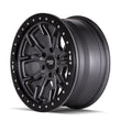 Load image into Gallery viewer, Dirty Life 9303 DT-1 17x9/5x127 BP/-12mm Offset/78.1mm Hub Matte Gunmetal Wheel - Simulated Rashring - Main Product View