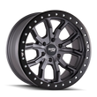 Load image into Gallery viewer, Dirty Life 9303 DT-1 17x9/5x127 BP/-38mm Offset/78.1mm Hub Matte Gunmetal Wheel - Beadlock - Main Product View
