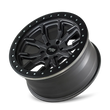 Load image into Gallery viewer, Dirty Life 9303 DT-1 17x9/5x127 BP/-38mm Offset/78.1mm Hub Matte Gunmetal Wheel - Beadlock - Detail View