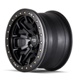 Load image into Gallery viewer, Dirty Life 9303 DT-1 17x9/8x165.1 BP/-12mm Offset/130.8mm Hub Matte Black Wheel - Beadlock - Side View