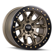 Load image into Gallery viewer, Dirty Life 9303 DT-1 20x9 / 8x165.1 BP / 0mm Offset / 130.8mm Hub Satin Gold Wheel - Beadlock - Side View