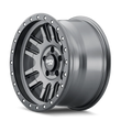 Load image into Gallery viewer, Dirty Life 9309 Canyon Pro 17x9/5x127 BP/-12mm Offset/71.5mm Hub Satin Graphite Wheel - Beadlock - Detail View