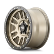 Load image into Gallery viewer, Dirty Life 9309 Canyon Pro 17x9/6x139.7 BP/-12mm Offset/106mm Hub Satin Gold Wheel - Beadlock - Main Product View