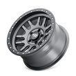 Load image into Gallery viewer, Dirty Life 9309 Canyon Pro 17x9/6x139.7 BP/0mm Offset/106mm Hub Satin Graphite Whl - Beadlock - Side View