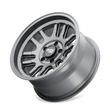 Load image into Gallery viewer, Dirty Life 9310 Canyon 17x9 / 5x127 BP / -12mm Offset / 71.5mm Hub Satin Graphite Wheel - Main Product View