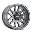Load image into Gallery viewer, Dirty Life 9310 Canyon 17x9 / 5x127 BP / -12mm Offset / 71.5mm Hub Satin Graphite Wheel - Detail View