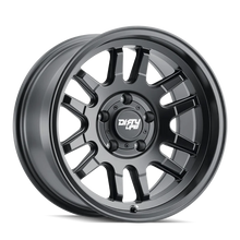 Load image into Gallery viewer, Dirty Life 9310 Canyon 17x9 / 6x139.7 BP / -12mm Offset / 106mm Hub Matte Black Wheel - Main Product View