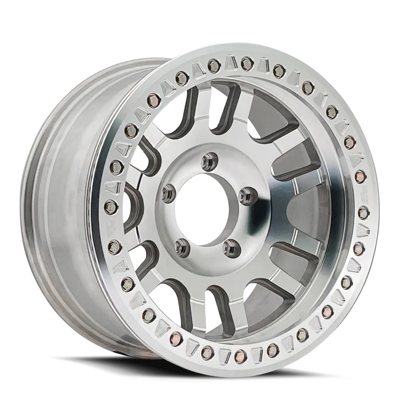 Dirty Life 9314 Canyon Race 17x9 / 5x127 BP / -38mm Offset / 71.5mm Hub Machined Wheel - Side View