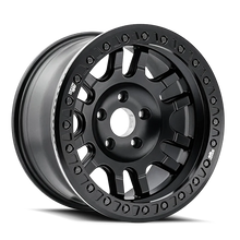 Load image into Gallery viewer, Dirty Life 9314 Canyon Race 17x9 / BLANK BP / -12mm Offset / 71.5mm Hub Matte Black Wheel - Main Product View
