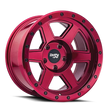 Load image into Gallery viewer, Dirty Life 9315 Compound 17x9 / 6x139.7 BP / -12mm Offset / 106mm Hub Crimson Candy Red Wheel - Main Product View