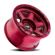 Load image into Gallery viewer, Dirty Life 9315 Compound 17x9 / 6x139.7 BP / -12mm Offset / 106mm Hub Crimson Candy Red Wheel - Detail View