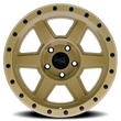 Load image into Gallery viewer, Dirty Life 9315 Compound 17x9 / 6x139.7 BP / -12mm Offset / 106mm Hub Desert Sand Wheel - Main Product View