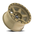 Load image into Gallery viewer, Dirty Life 9315 Compound 17x9 / 6x139.7 BP / -12mm Offset / 106mm Hub Desert Sand Wheel - Side View