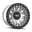 Load image into Gallery viewer, Dirty Life DT-3 17X9 6x139.7 -12 Offset - Machined Finish w/ Simulated Beadlock fits 1970-2026 Chevrolet / Ford / GMC