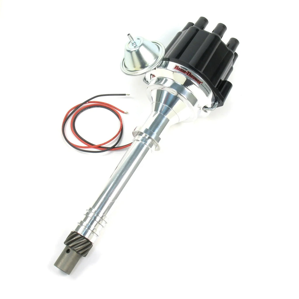 Dist Billet Chevy SB/BB blk cap Pertronix - Main Product View