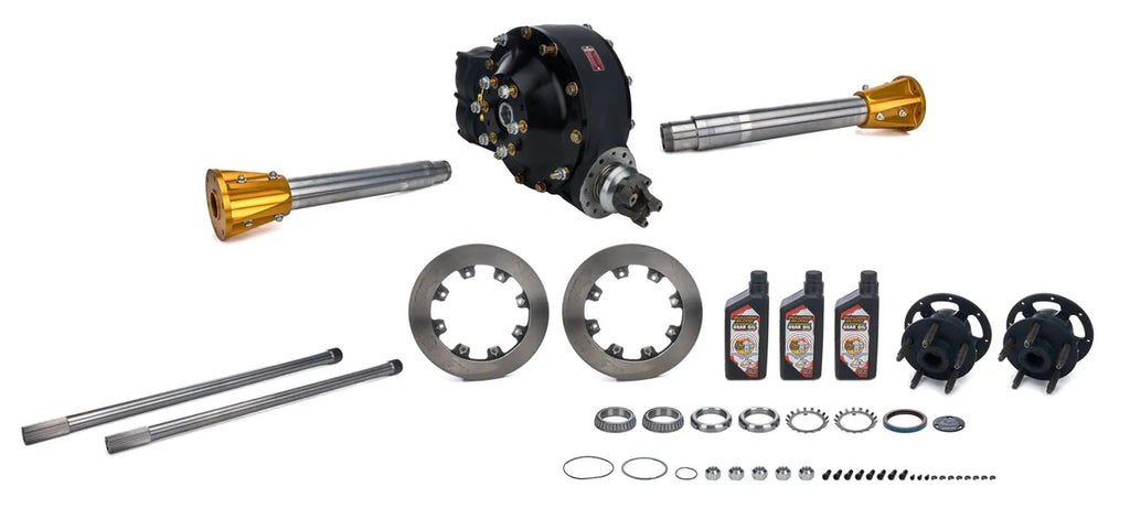 Diversified Machine EZ 4.86 Mod Rear w/GN Tubes Blt Hubs & Rotors 4.86MODPKG1