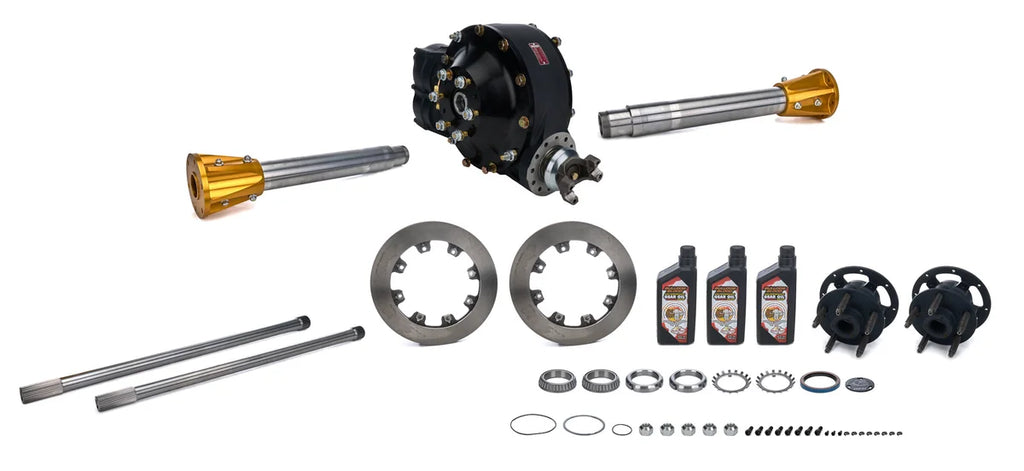 Diversified Machine EZ 4.86 Mod Rear w/GN Tubes Blt Hubs & Rotors 4.86MODPKG2