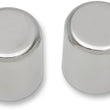 Load image into Gallery viewer, Docking Covers - Large - Chrome DragSpecialties C77-0098C - Main Product View