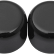 Load image into Gallery viewer, Docking Covers - Short - Black DragSpecialties C77-0100GB - Main Product View