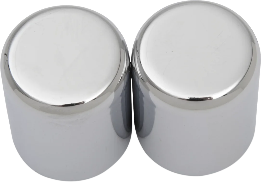 Docking Covers - Short - Chrome DragSpecialties C77-0100C - Side View