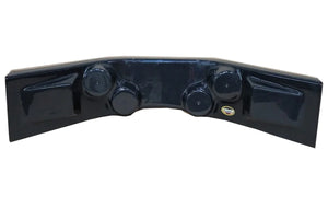 Dominator Race Body Dash Panel Curved Black 30in w x 12in d x 6.5in 910-BK